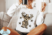 Vintage Reindeer Christmas PNG, a Seasonal Illustration by Daily.Designs (Thumbnail 4 of 5)