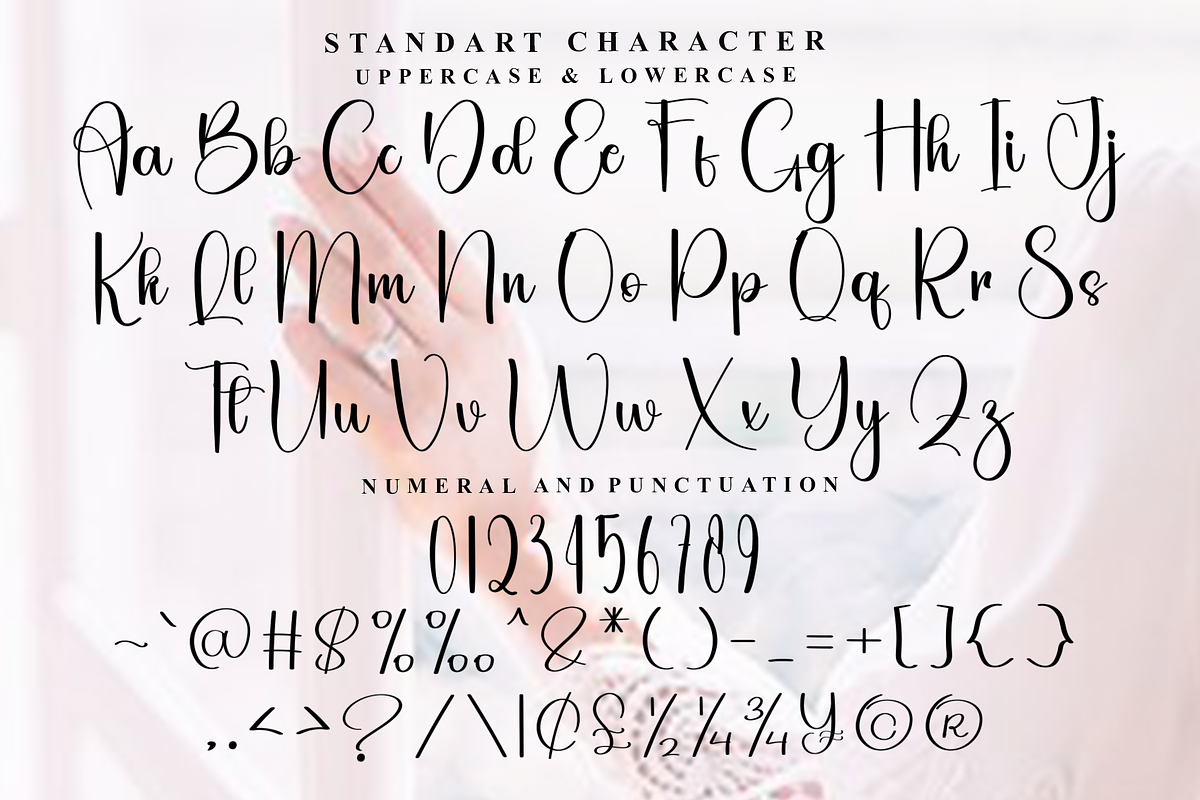 Amellia Wedding, a Handwritten Font by InermediaSTUDIO (Photo 2 of 8)