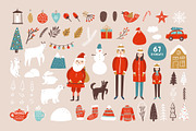 Merry Christmas & Happy New Year, an Animal Illustration by JuliyArt (Thumbnail 3 of 9)