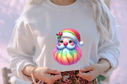 Quirky Whimsical Santas Clipart, an Illustration by designcity5 (Thumbnail 5 of 5)