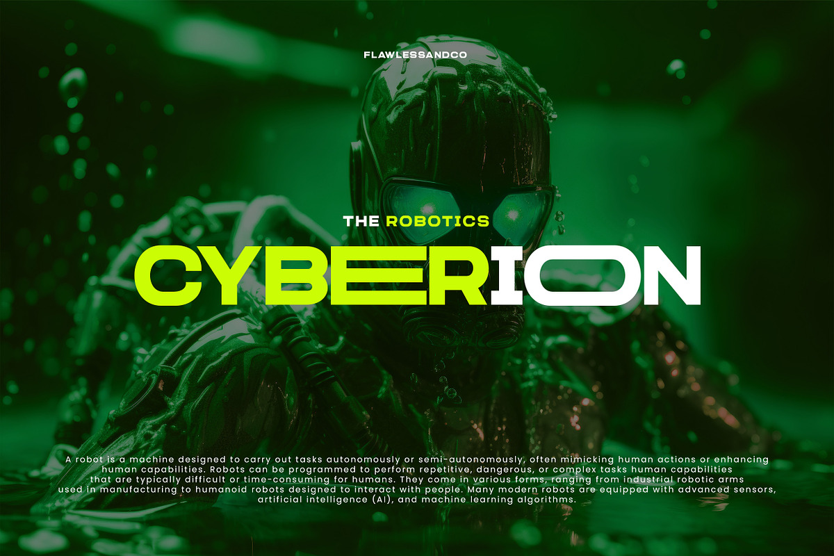 Quantex - Futuristic Font, a Sans Serif Font by Flawless And Co (Photo 4 of 10)