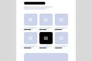Website Landing Page Wireframe, a Landing Page Template by ContestDesign (Thumbnail 3 of 6)