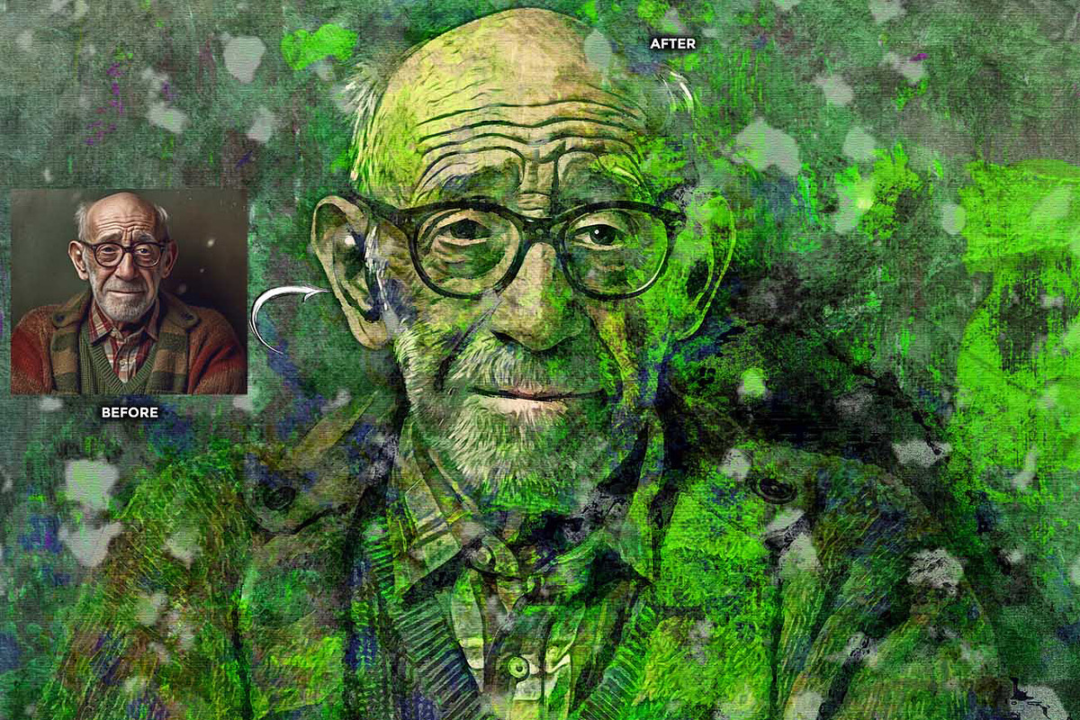 REAL PAINT ARTIST FX Ps Action, an Action Add-On by Studio Retouch (Photo 5 of 11)