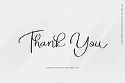 Rollerblack - Handwritten Font, a Script Font by HIRO.std (Thumbnail 10 of 10)