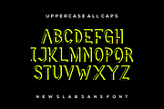 Slam Doper Font, a Slab Serif Font by brahamb_design (Thumbnail 4 of 6)