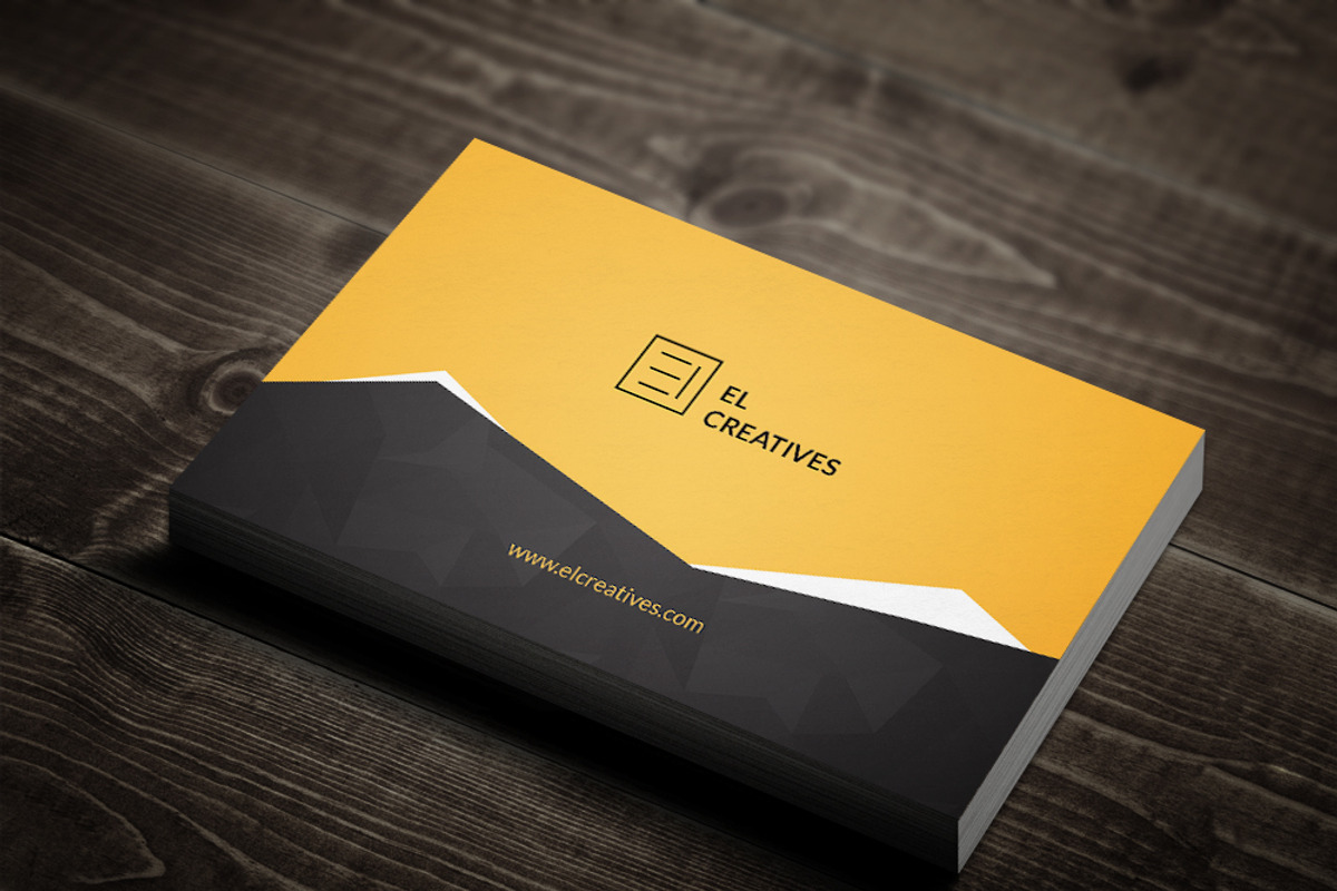 Creative Orange Business Card, a Business Card Template by bouncy (Photo 4 of 4)