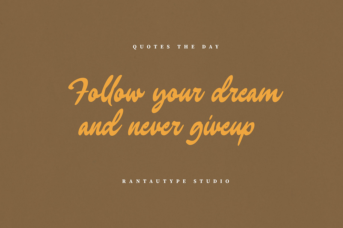 Crenalia Vintage Script Font, a Script Font by RantautypeStudio (Photo 12 of 17)