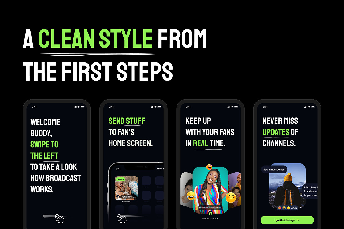 Broadcast Channels App UI Kit, an UI Kit Template by sythongnguyen777 (Photo 5 of 7)