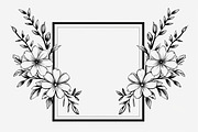 Elegant Floral Frame Bundle, an Illustration by jahid234 (Thumbnail 3 of 9)