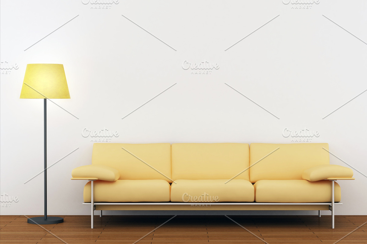 Wall art / decals / poster Mockup v2, a Mockup by aivos (Photo 2 of 4)