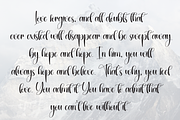 Hourglass | Script Font, a Handwritten Font by Scratchones (Thumbnail 6 of 9)