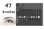 Portrait Set for Photoshop, a Brush Add-On by ArtPlanet (Thumbnail 3 of 3)