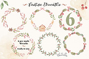 Watercolour Gingerbread Clipart Set, a Decorative Illustration by Bloomella (Thumbnail 10 of 10)