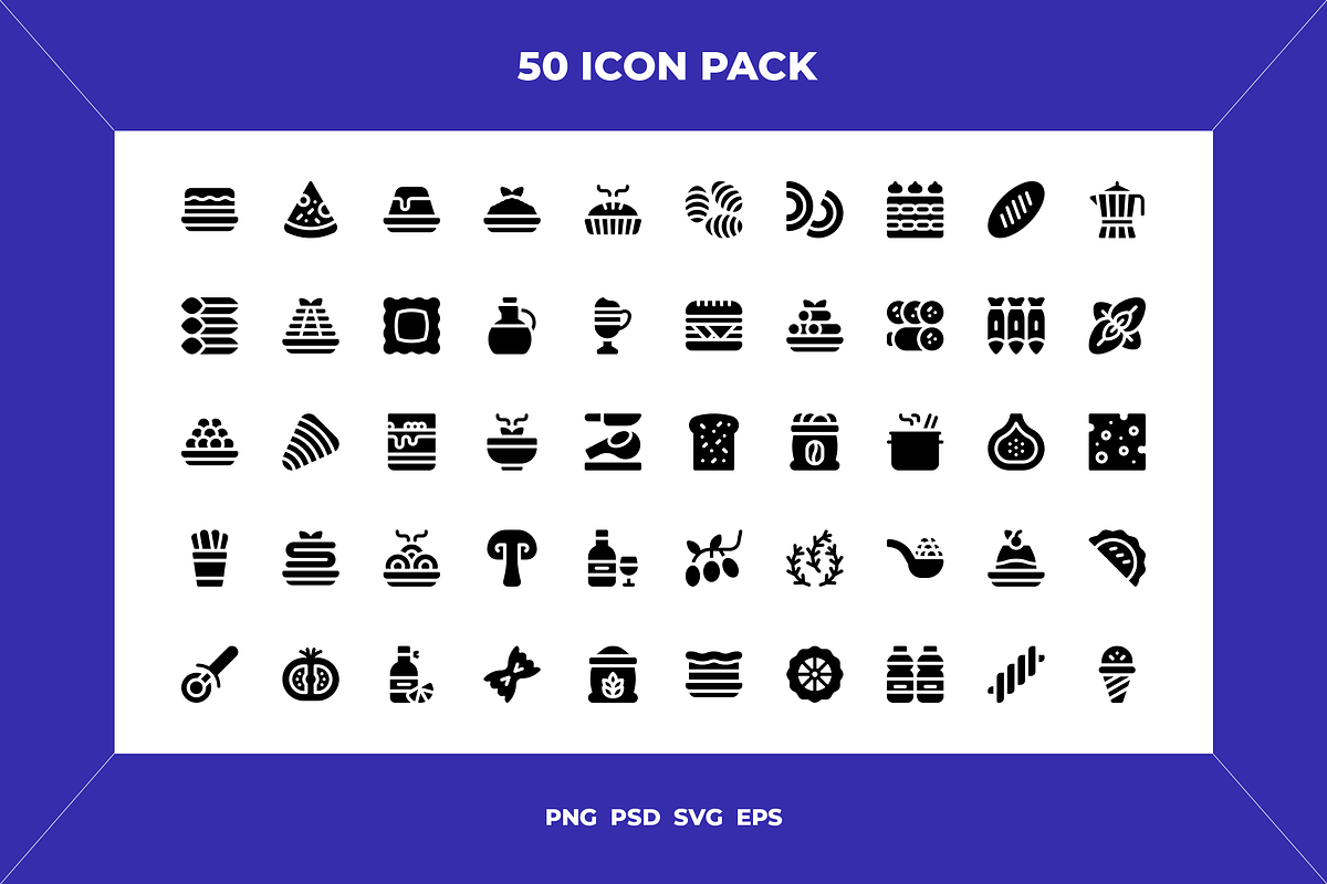 Italian food icons, an Icon by Wencory (Photo 1 of 2)