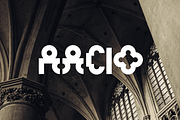 Modern decorative grotesque Racio., a Font by VyacheslavKolb (Thumbnail 1 of 5)