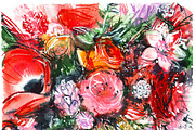 12 paintings with flowers, a Decorative Illustration by coconut_forest (Thumbnail 13 of 13)