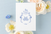 Coastal Wedding Crest, an Object Graphic by Encre Studio (Thumbnail 5 of 5)