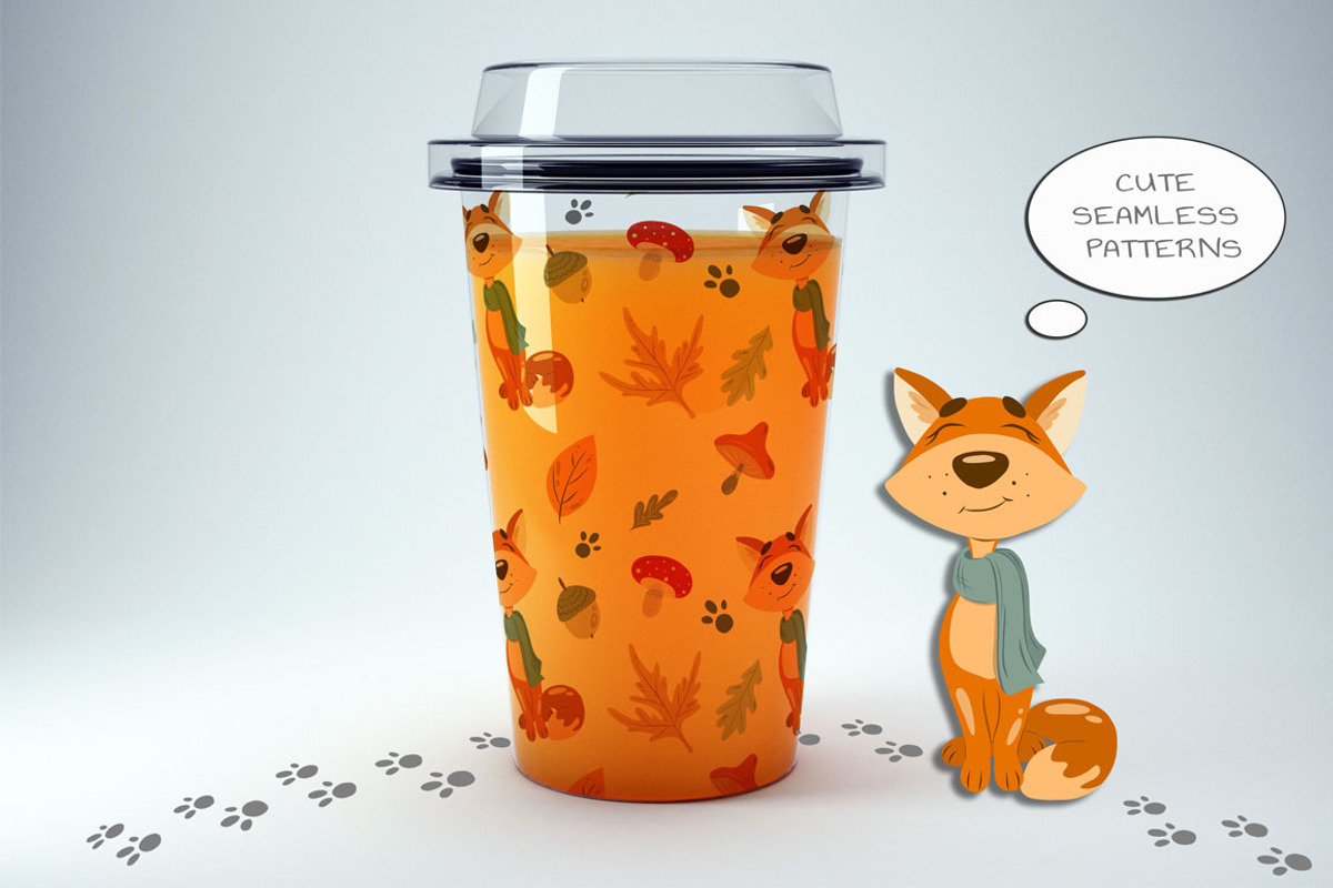 Cozy Autumn vector animals  kit, an Animal Illustration by artdreamer (Photo 8 of 8)