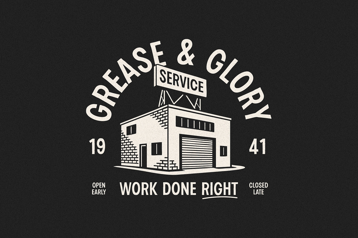 Shop Rag | Rugged Display Typeface, a Sans Serif Font by Daniel Neuman (Photo 5 of 10)