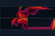 3D Liquid Wave 5K Backgrounds Pack, a Background Graphic by BazziBa♥ (Thumbnail 3 of 4)