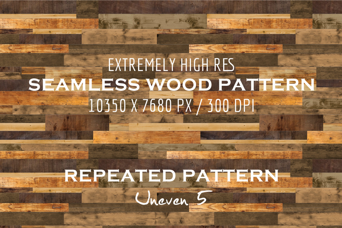 Extremely HR Wood Patterns vol. 5, a Pattern Graphic by Fresh Design ...
