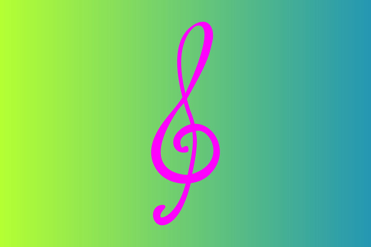 Music icon design template, a Solid Icon by Sumberpangan (Photo 3 of 3)