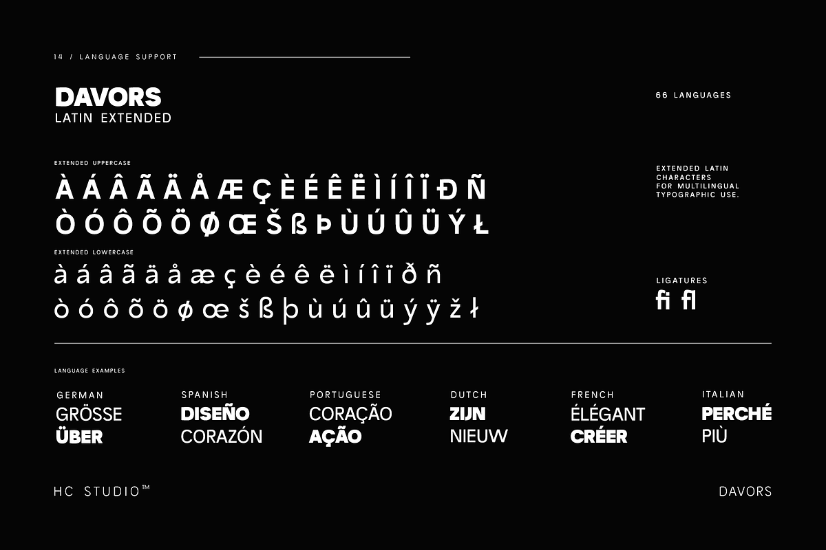 Davors - Geometric Sans Serif, a Sans Serif Font by Hasbi Creative (Photo 14 of 15)