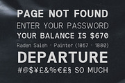 Informe - Monospaced, a Sans Serif Font by Arterfak Project (Thumbnail 8 of 12)