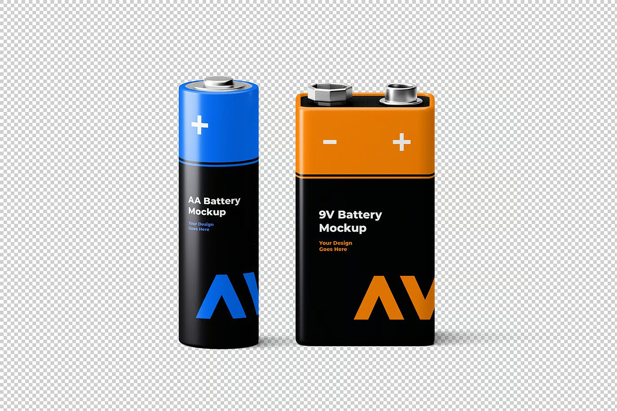 Battery Mockup, a Product Mockup by zpackcreative (Photo 3 of 4)
