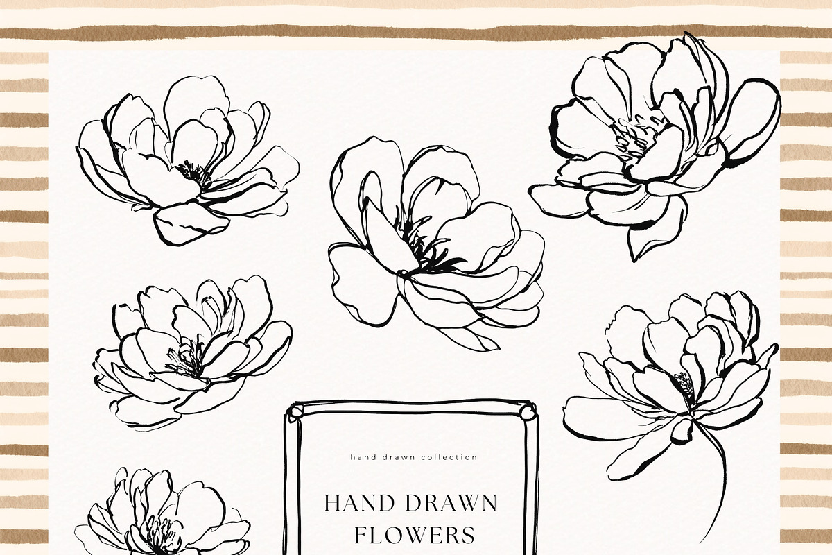 Timeless Neutral Design Kit, a Decorative Illustration by PeDe Designs (Photo 9 of 15)