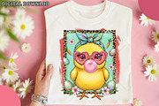 Bubblegum Easter Chick PNG, an Illustration by OK Design (Thumbnail 4 of 6)