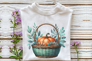 Mint Fresh Green Autumn Clipart, an Illustration by Rose Art (Thumbnail 4 of 7)