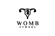 Mother's Womb Symbol Logo, a Branding & Logo Template by Atlantis X Nurman Arbai (Thumbnail 1 of 2)
