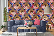 Madonna — Luxury Tileable Pattern, a Pattern Graphic by Designnina Shop (Thumbnail 6 of 13)