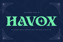 Havox Vintage - Branding Logo Font