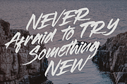 Rushway - Handwritten Display Font, a Script Font by MOCOSANS (Thumbnail 5 of 5)