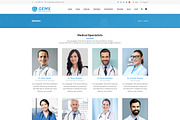 Gems - Medical & Business WordPress, a WordPress Template by Cherry Wordpress Theme (Thumbnail 4 of 8)
