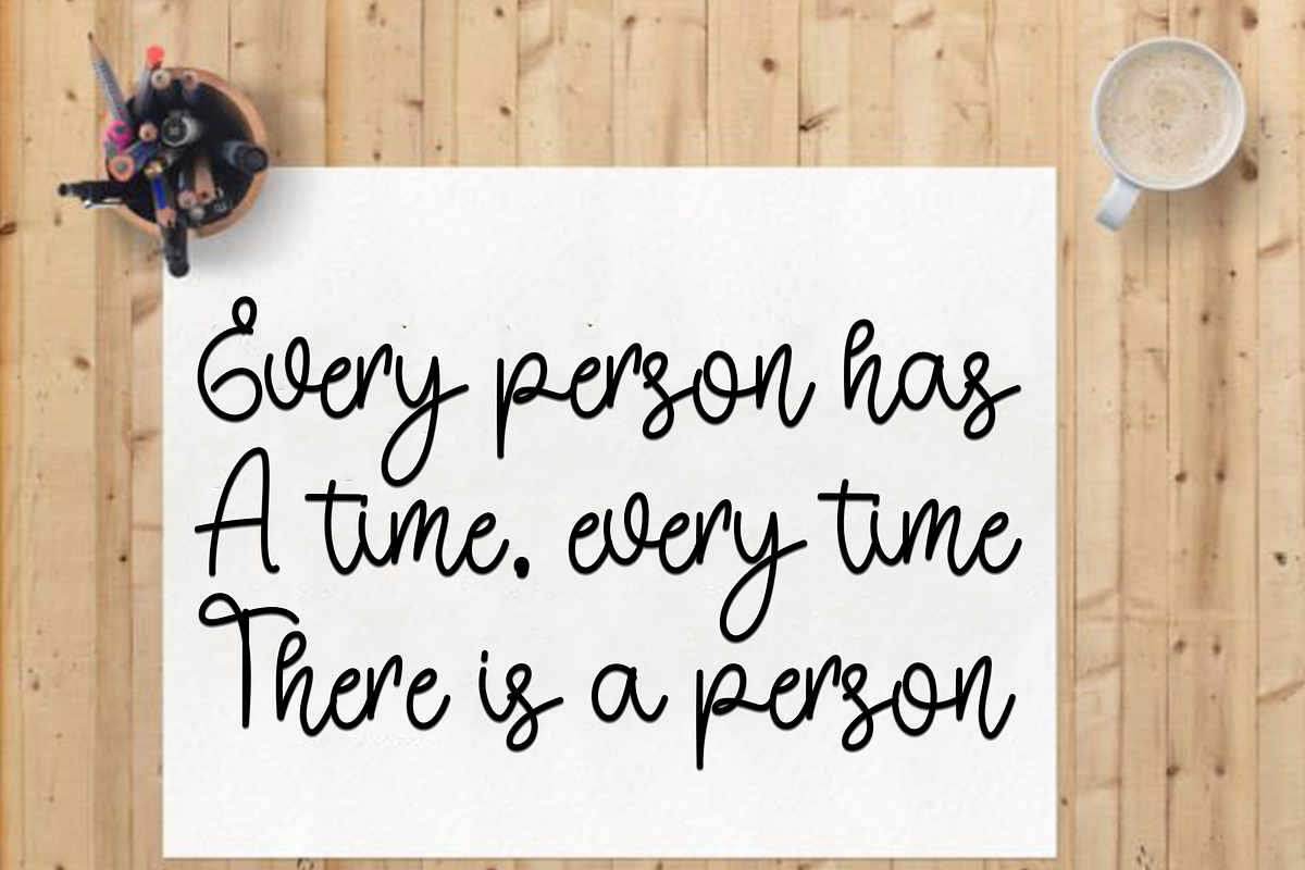 Jersey, a Handwritten Font by InermediaSTUDIO (Photo 4 of 7)