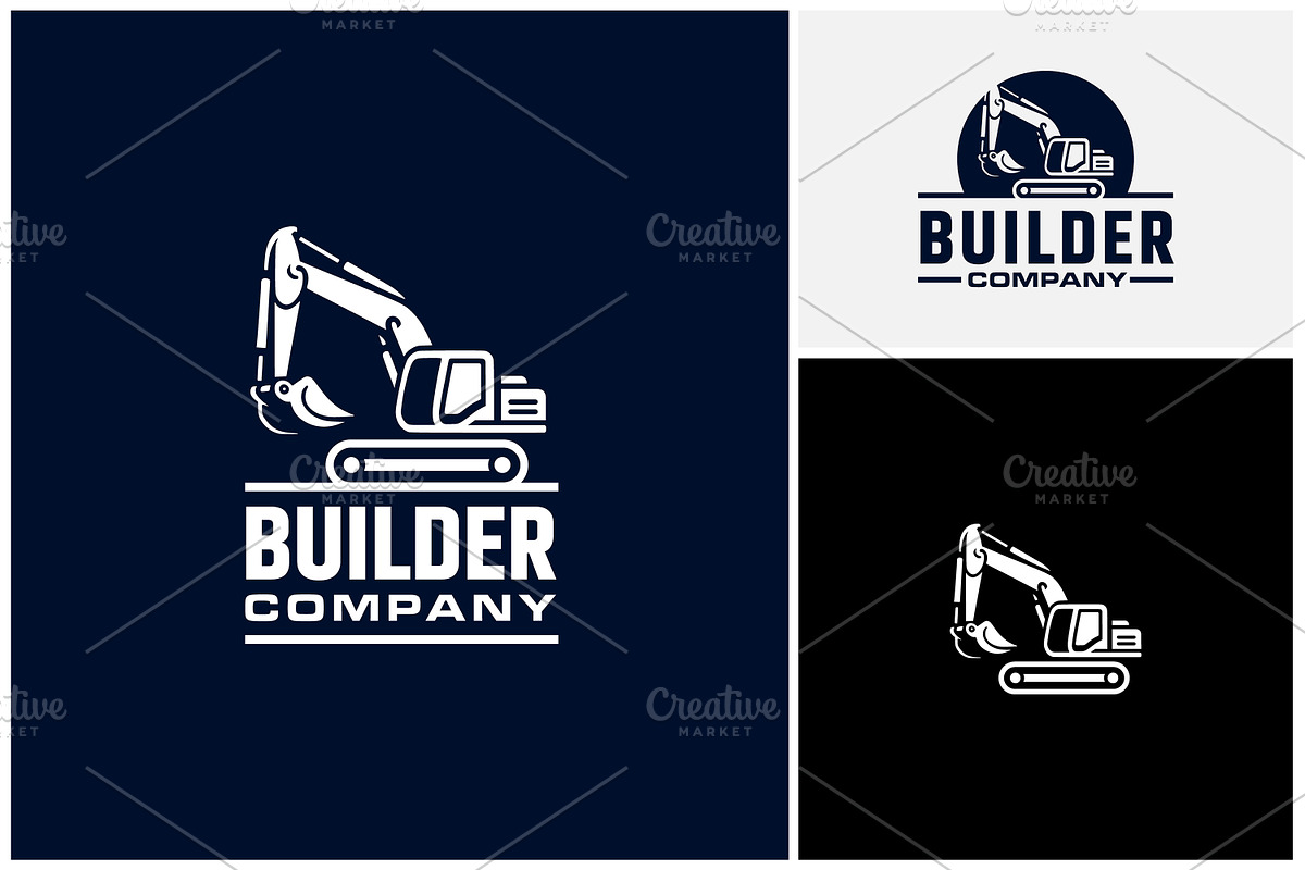Excavation Excavator Machine Logo, a Branding & Logo Template by Enola99d (Photo 1 of 2)