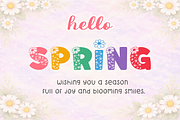 Daisy Petal - Floral Font Duo, a Script Font by AnningArts (Thumbnail 2 of 8)