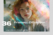 Prismatic Diffraction Overlays, a Brushes & More by PhotoSpirit (Thumbnail 1 of 8)