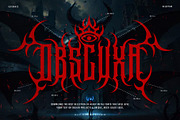 Darkson Typeface, a Blackletter Font by alit design (Thumbnail 10 of 20)