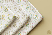 Cottagecore Pattern 2 Vintage Floral, a Pattern Graphic by Euonia Meraki (Thumbnail 5 of 10)