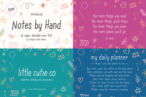 Handwritten Font Bundle - Vol 03