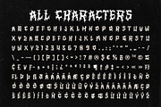 CS Watcher – Black Metal Font, a Blackletter Font by Craft Supply Co. (Thumbnail 8 of 8)