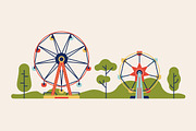 Attracted & Amused. Park graphics, an Illustration by Masha Tace (Thumbnail 7 of 10)