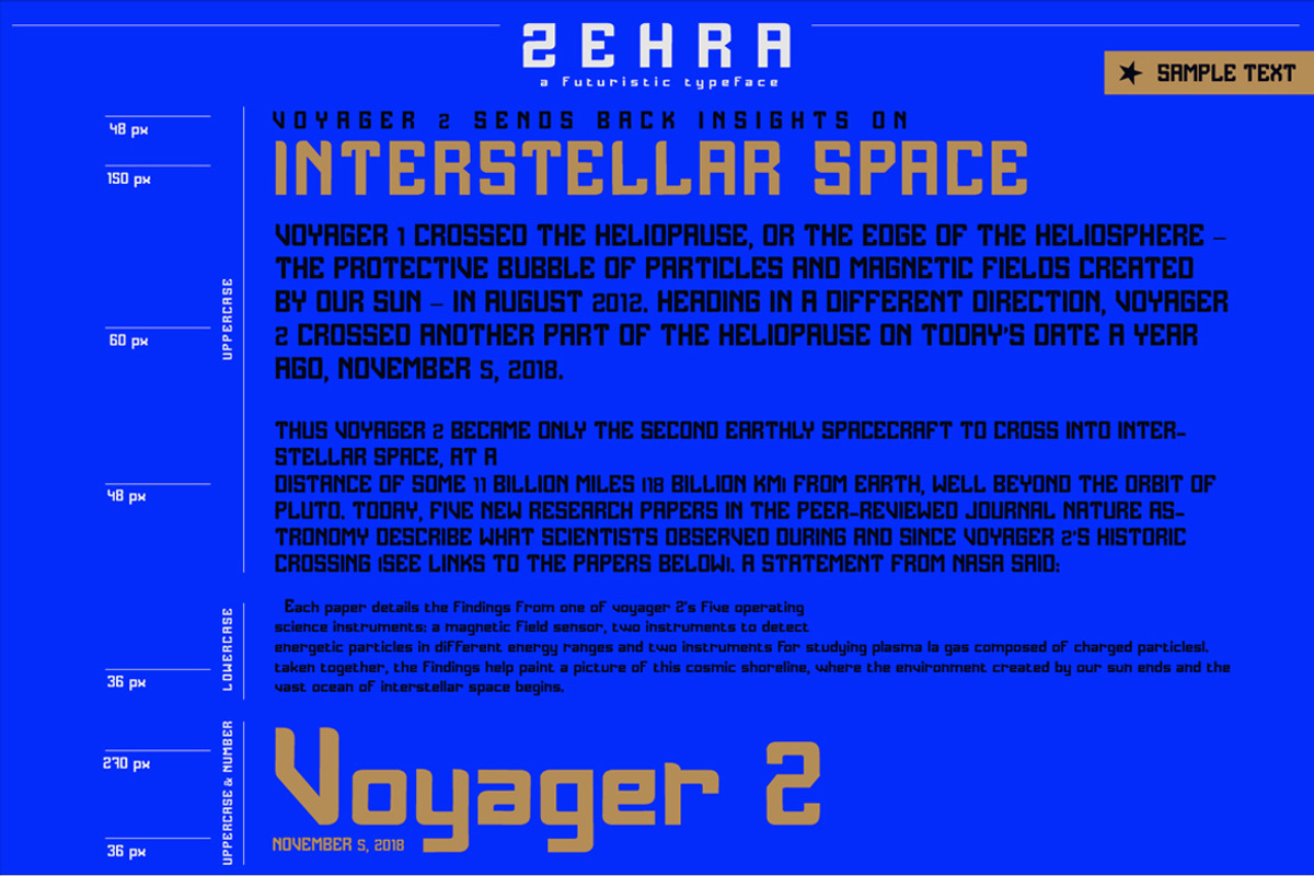 ZEHRA Modern Sans Serif preview 5