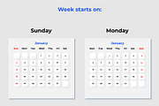 Calendar 2025 Infographics Template, a Presentation Template by Abert (Thumbnail 2 of 12)