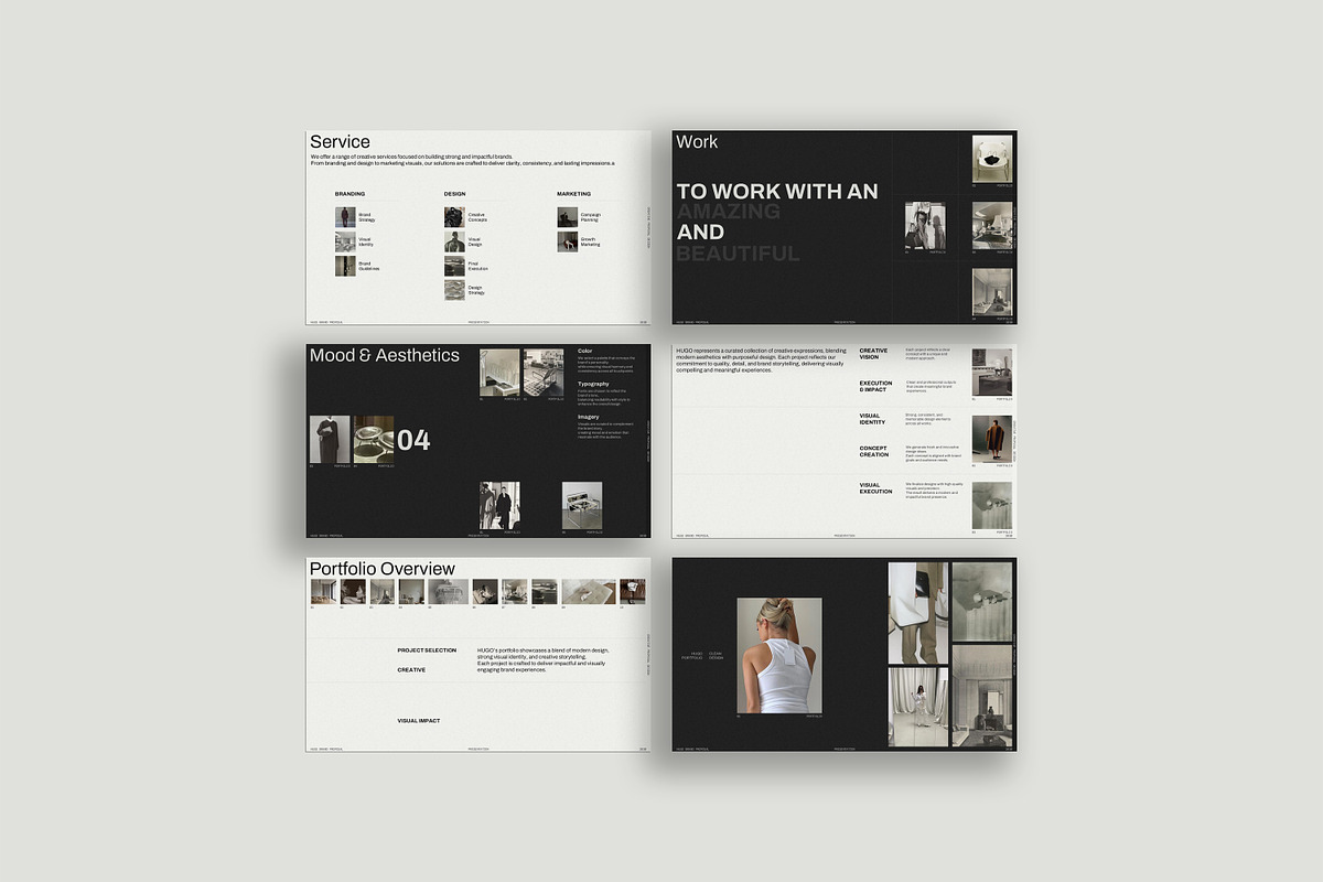 HUGO | Brand Portfolio, a Presentation Template by SparkPro (Photo 7 of 8)