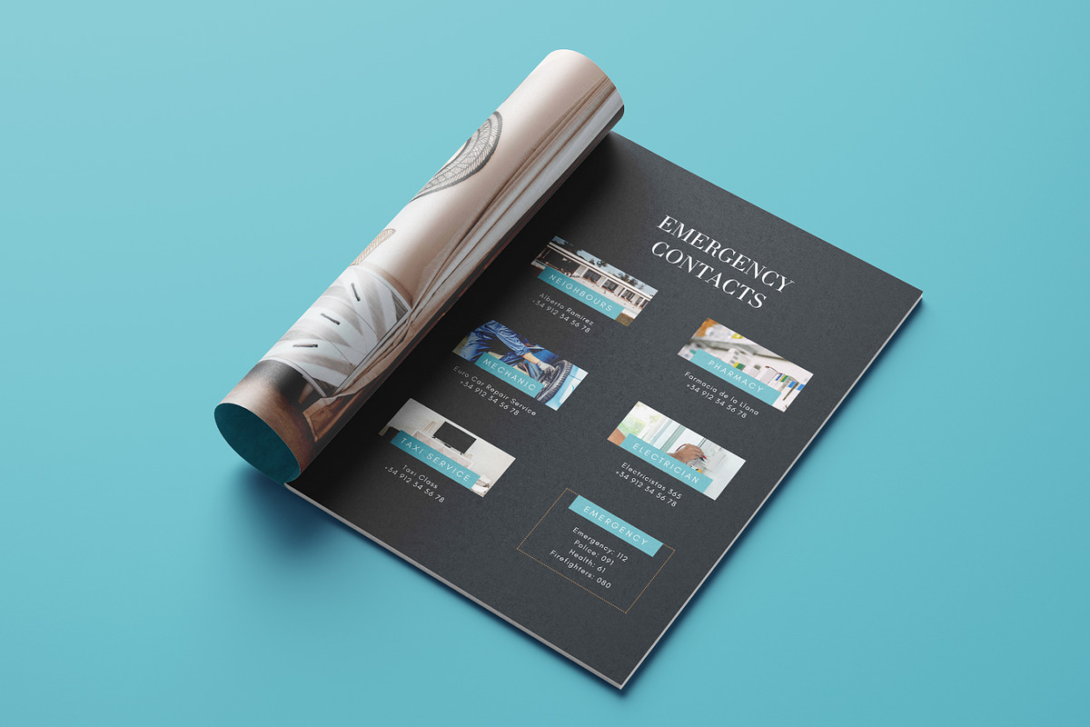 Airbnb Welcome Book & Signs Template, a Brochure Template by RWstudio (Photo 11 of 11)